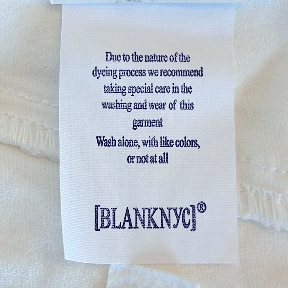 BLANKNYC The Hoyt White High-Rise Mini Flare Stretch Nordstrom Jeans Size 6 / 28 - Picture 12 of 17